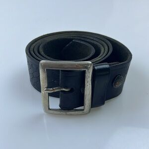 Jay-Pee Men’s Black Leather Belt N255-45